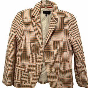 Talbots Pink Gray Jacket Size 2